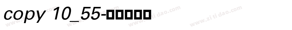 copy 10_55字体转换